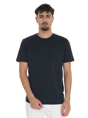 Boss T-shirt girocollo mezza manica THOMPSON-01 Blu Uomo 3XL