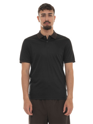 Boss Polo manica corta H-PHILLIPSON Nero Uomo L