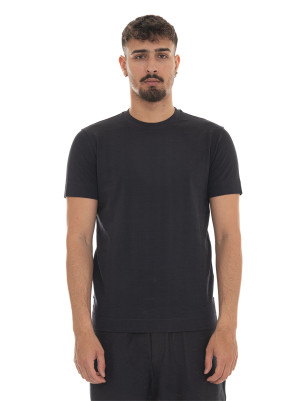 Giorgio Armani T-shirt girocollo Blu Uomo XL