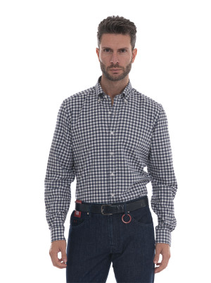 Fay Camicia casual Blu Uomo 43