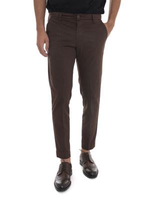 Quality First Pantalone modello chino Marrone Uomo 48