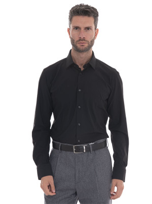 Boss Camicia classica da uomo P-HANK-S-KENT Nero Uomo 44
