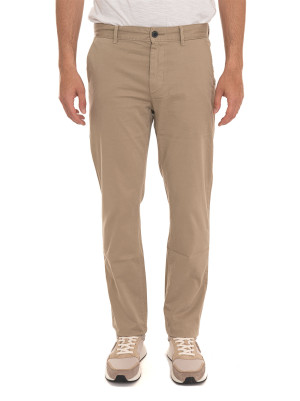 Boss Pantalone in cotone CHINO-SLIM Marroncino Uomo 38