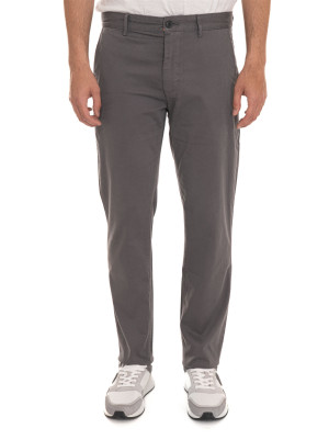 Boss Pantalone in cotone CHINO-SLIM Grigio Uomo 38