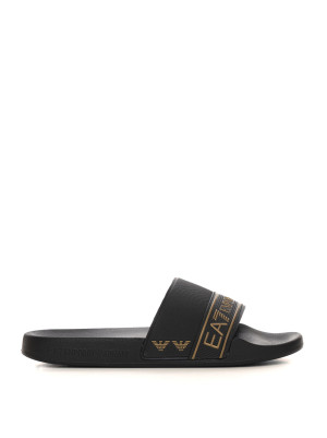 EA7 Ciabatte Nero-oro Donna 37