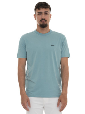 Boss T-shirt TEE Turchese Uomo XXL