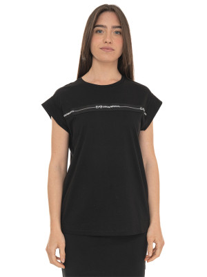 EA7 T-shirt Nero Donna S
