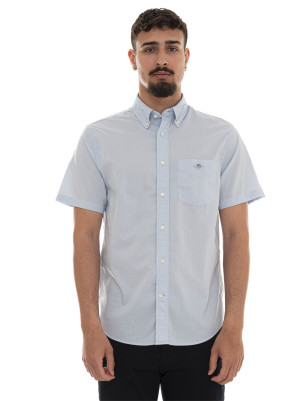 Gant Camicia mezza manica Celeste Uomo M