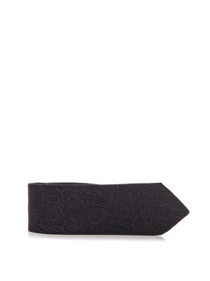 Paoloni Cravatta in seta Nero Uomo UNI