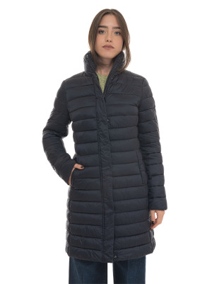 Quality First Piumino lungo Blu Donna S