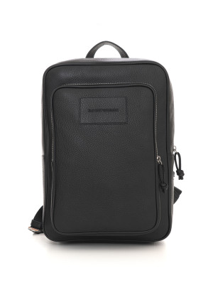 Giorgio Armani Zaino di pelle Nero Uomo UNI