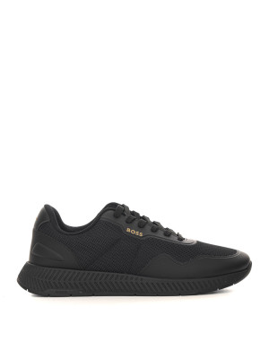 Boss Sneakers in tela TITANIUM-RUNN Nero Uomo 45