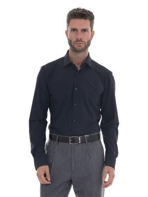Boss Camicia classica da uomo P-HANK-S-KENT Blu Uomo 38