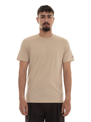 Peuterey T-shirt girocollo mezza manica ZOLE 02 Beige Uomo L