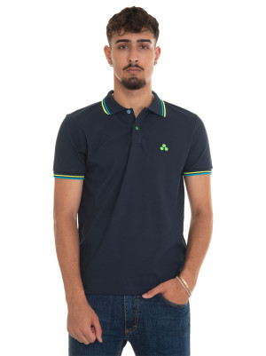 Peuterey Polo manica corta NEWSELANDINASTR Blu Uomo S
