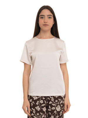 Weekend Max Mara T-shirt girocollo WKDZONA Bianco Donna S