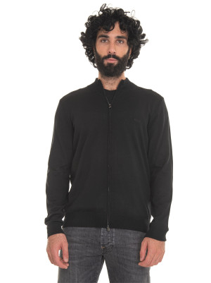 Boss Cardigan in lana BALONSO Nero Uomo S