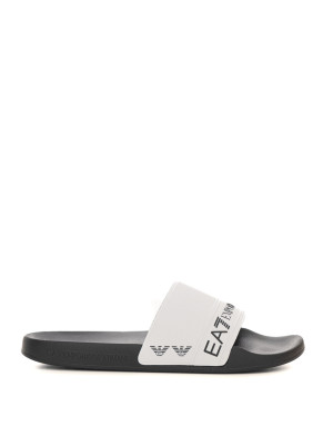 EA7 Ciabatte Bianco-nero Uomo 42
