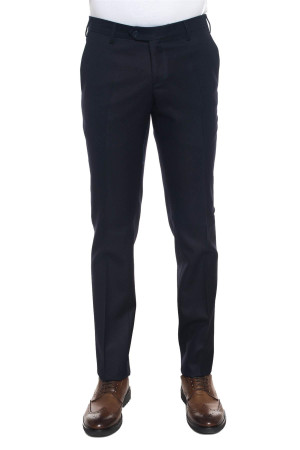 Angelo Nardelli Pantalone tasca piatta Blu Uomo 58