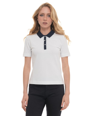 Fay Polo manica corta Bianco Donna L