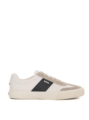 Boss Sneakers con lacci Aiden-tenn Beige Uomo 44