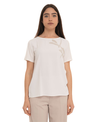 Pennyblack T-shirt mezza manica PBBONDA Bianco Donna XL