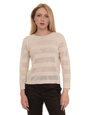 Quality First Maglia girocollo Avena Donna XL