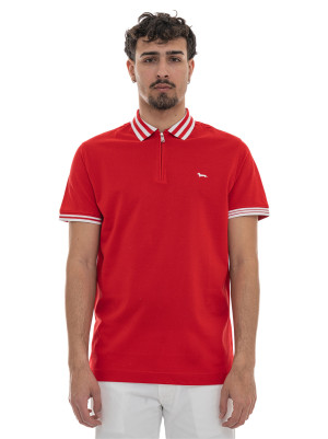 Harmont & Blaine Polo manica corta LRQ491 Rosso Uomo L