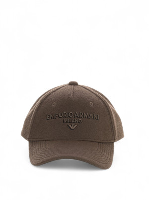 Giorgio Armani Cappello con visiera Fango Uomo UNI