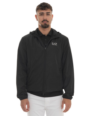 EA7 Giubbino K-way Nero Uomo S