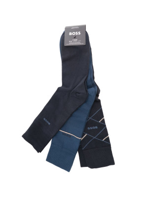 Boss Set 3 Calzini corti 3PRSGIFTSET Blu Uomo UNI