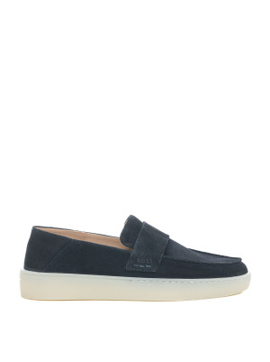 Boss Mocassino in camoscio RANDAL-LOAF Blu Uomo 43