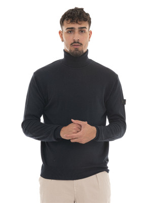 Peuterey Pullover collo alto GORRAN08-PEU Blu Uomo XL