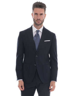 Berry & Brian Giacca 2 bottoni Blu Uomo 48