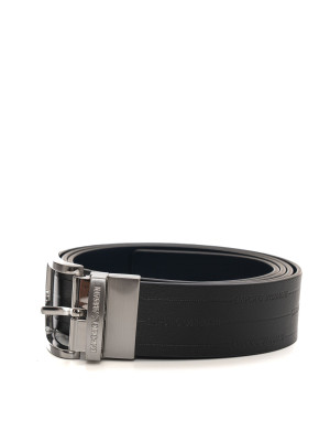 Giorgio Armani Cintura Nero-blu Uomo UNI
