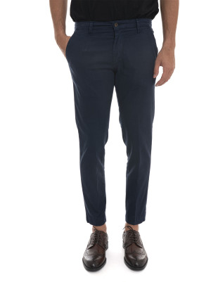 Quality First Pantalone modello chino Blu Uomo 50