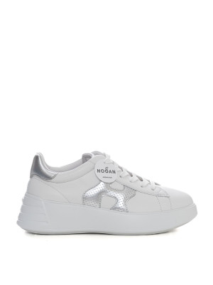 Hogan Sneakers con lacci REBEL Bianco Donna 37