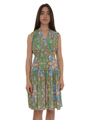 Quality First Abito Donna Verde-azzurro Donna 40