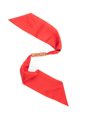 Moschino Sciarpa Rosso Donna UNI