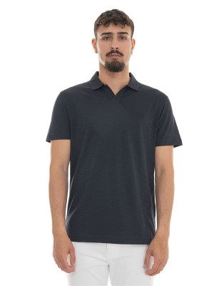 Harmont & Blaine Polo manica corta LRQ480 Blu Uomo M