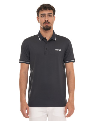 Boss Polo in jersey Blu Uomo M
