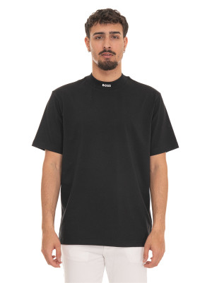Boss T-shirt TEE-COLLAR Nero Uomo L