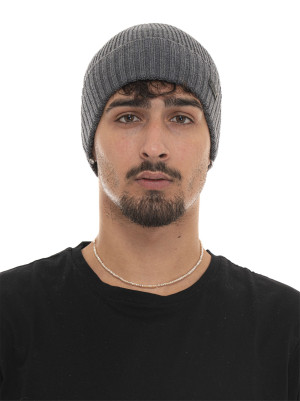 Boss Cappello a coste FATI Grigio medio Uomo UNI