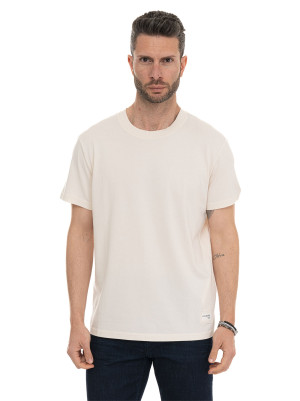 Fay T-shirt girocollo mezza manica Burro Uomo XL