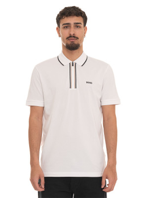 Boss Polo mezza manica PHILIX-GOC Bianco Uomo M