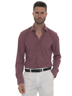 Boss Camicia classica da uomo P-HANK-S-KENT Rosa Uomo 37