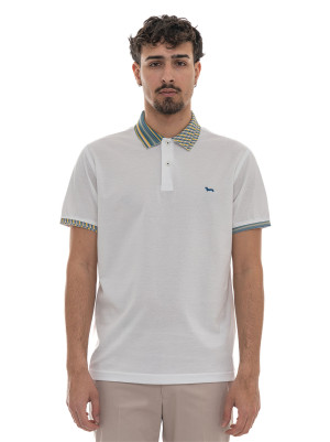Harmont & Blaine Polo manica corta LRQ375 Bianco Uomo M
