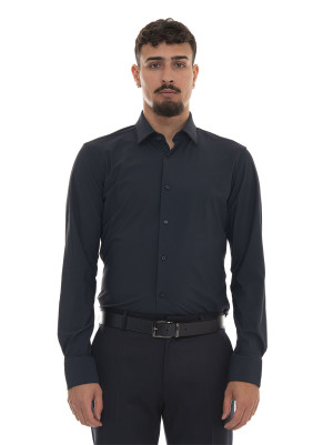 Boss Camicia classica da uomo P-HANK Blu Uomo 43