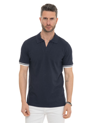 Fay Polo senza bottoni Blu Uomo XL