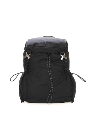Giorgio Armani Zaino Nero Uomo UNI